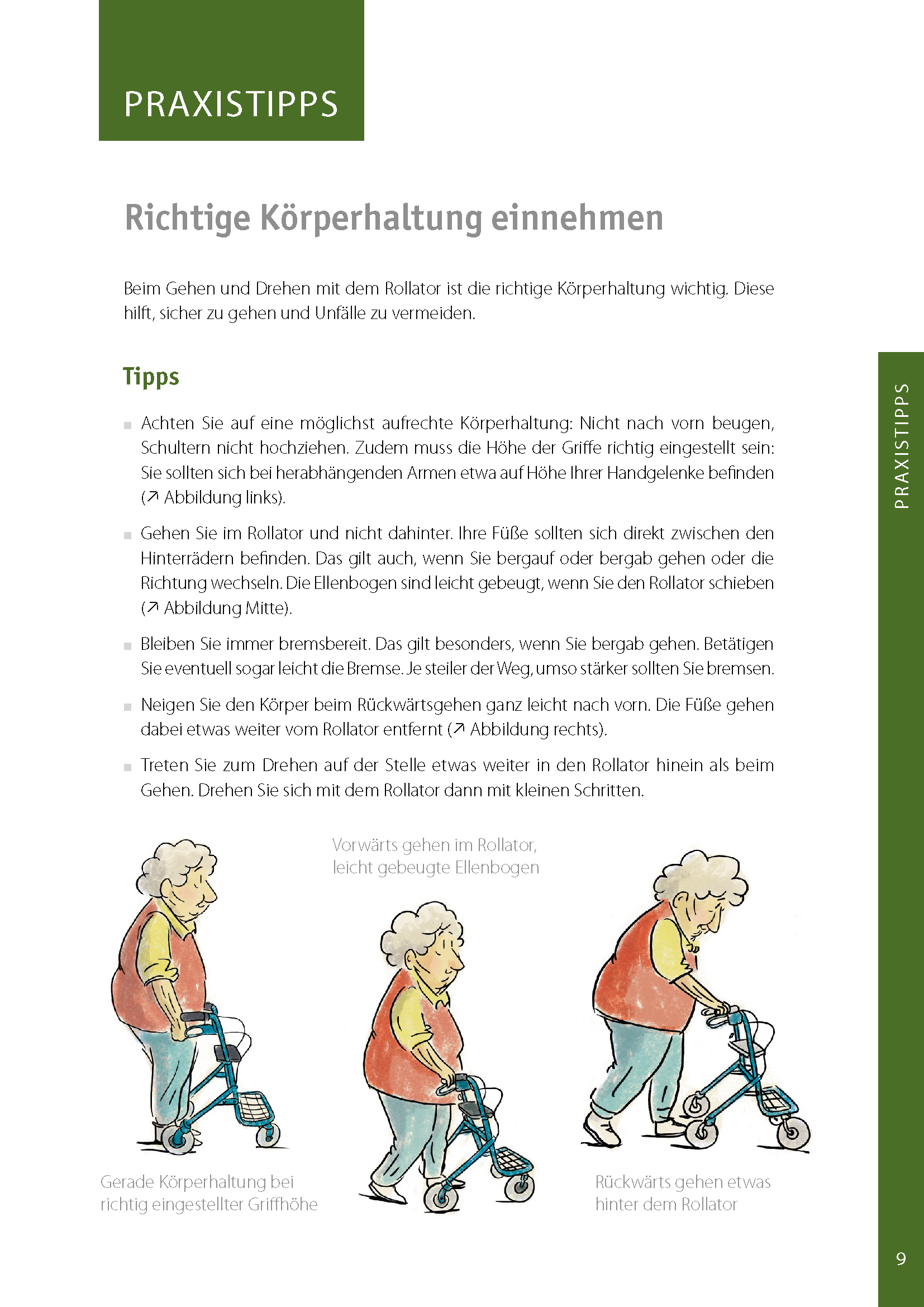 Rollator – Tipps zum sicheren Umgang – Bild 4