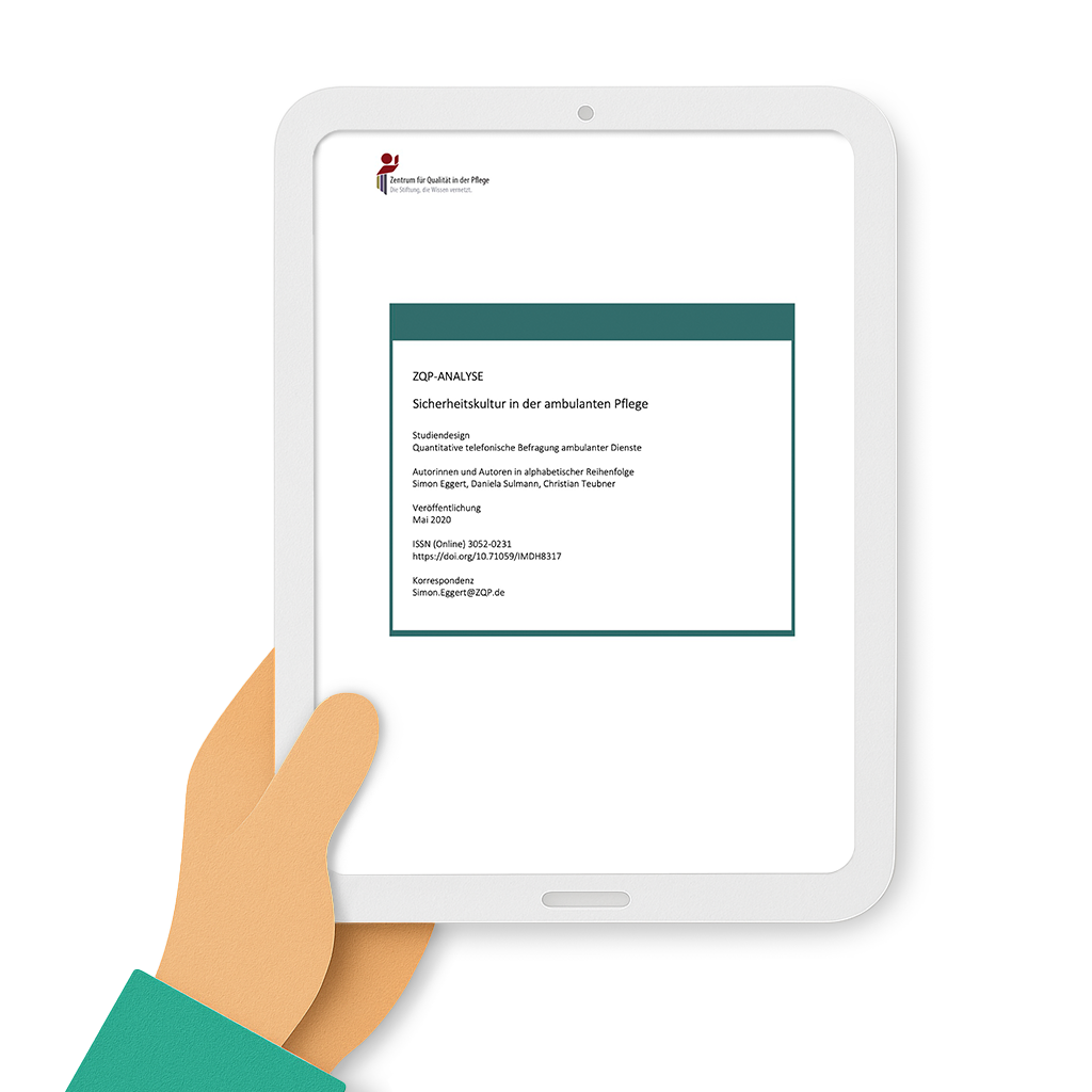 Sicherheitskultur in der ambulanten Pflege