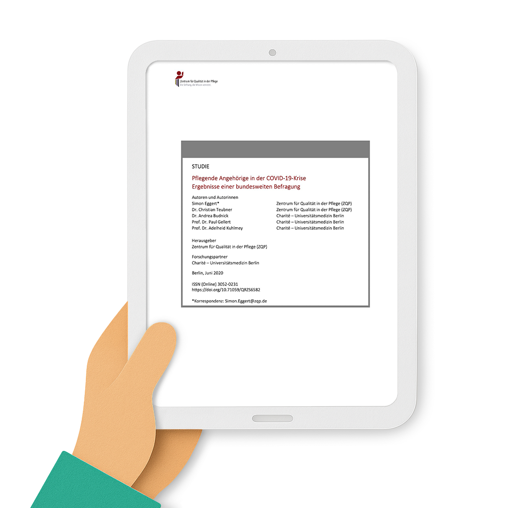 Pflegende Angehörige in der COVID-19-Krise