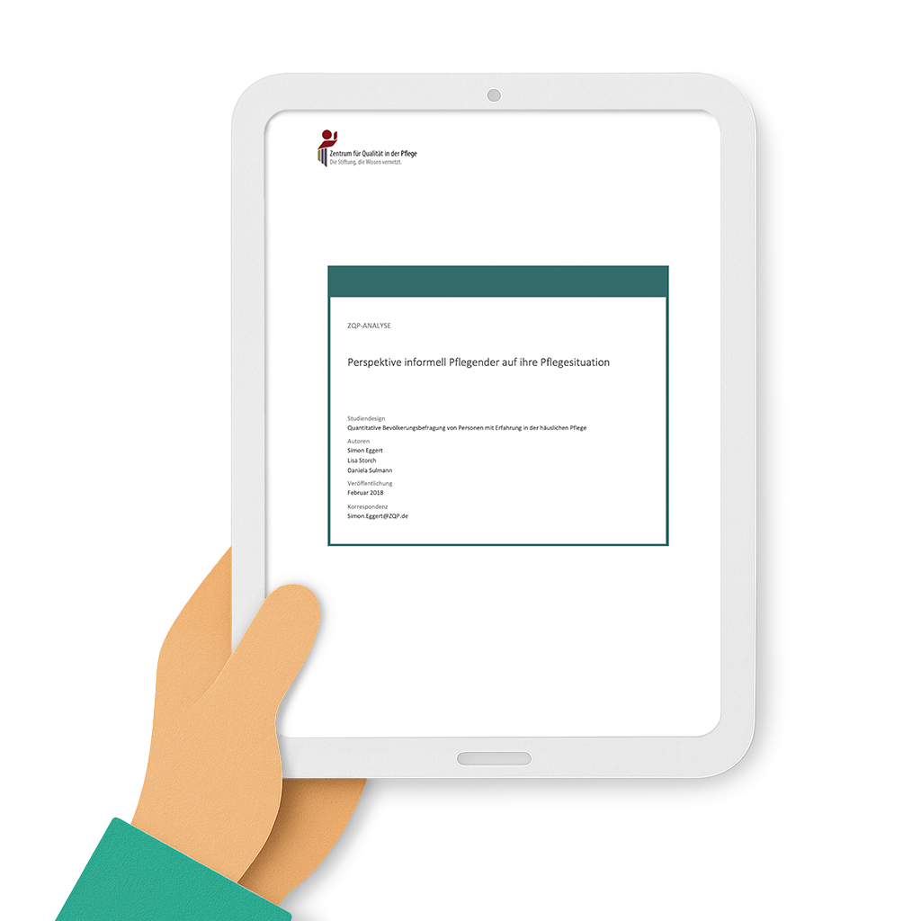 Perspektive informell Pflegender auf ihre Pflegesituation