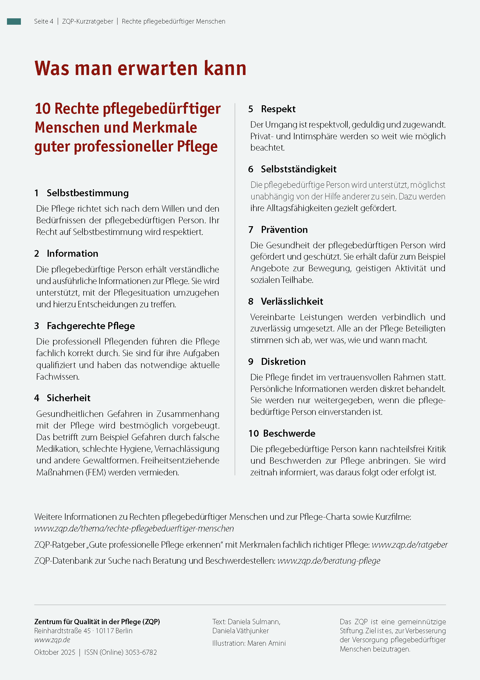 Rechte pflegebedürftiger Menschen – Bild 3