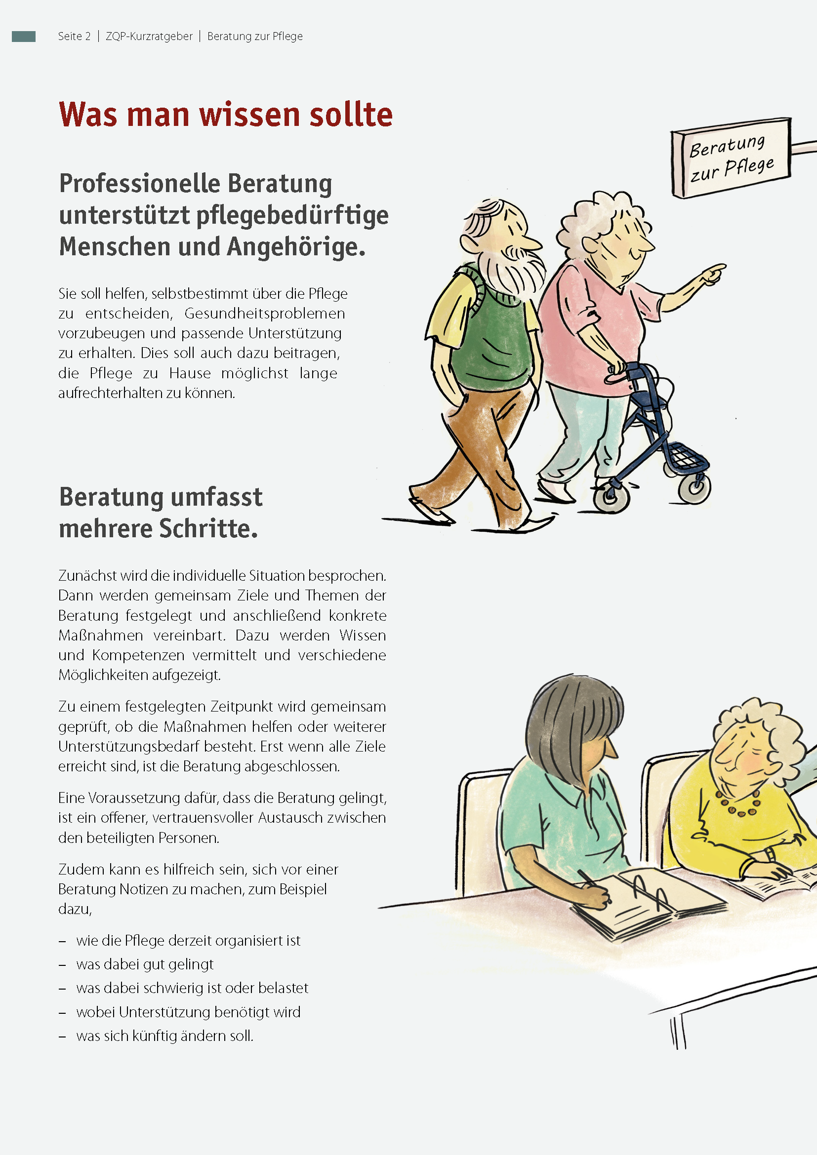 Beratung zur Pflege – Bild 3