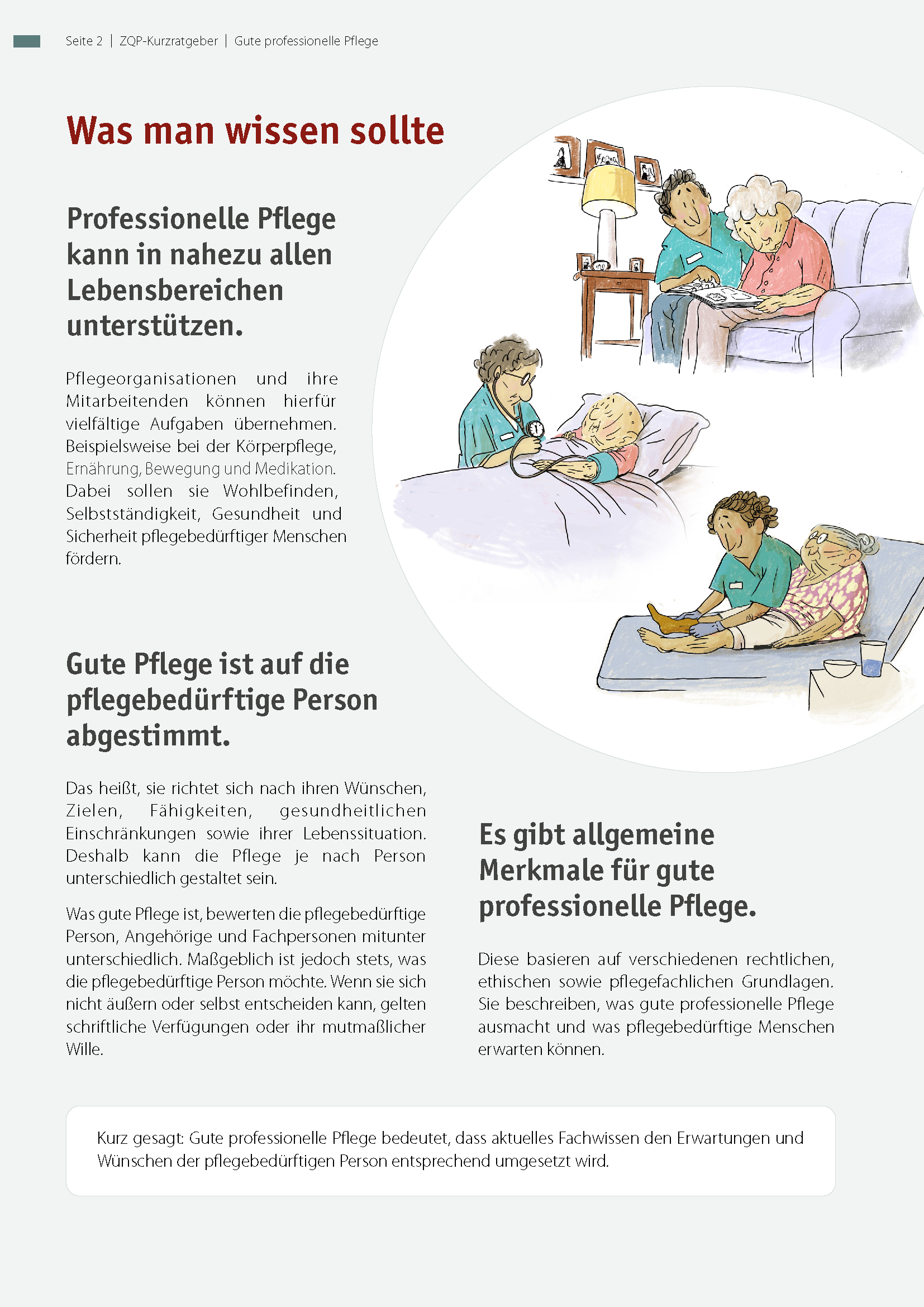 Gute professionelle Pflege – Bild 3