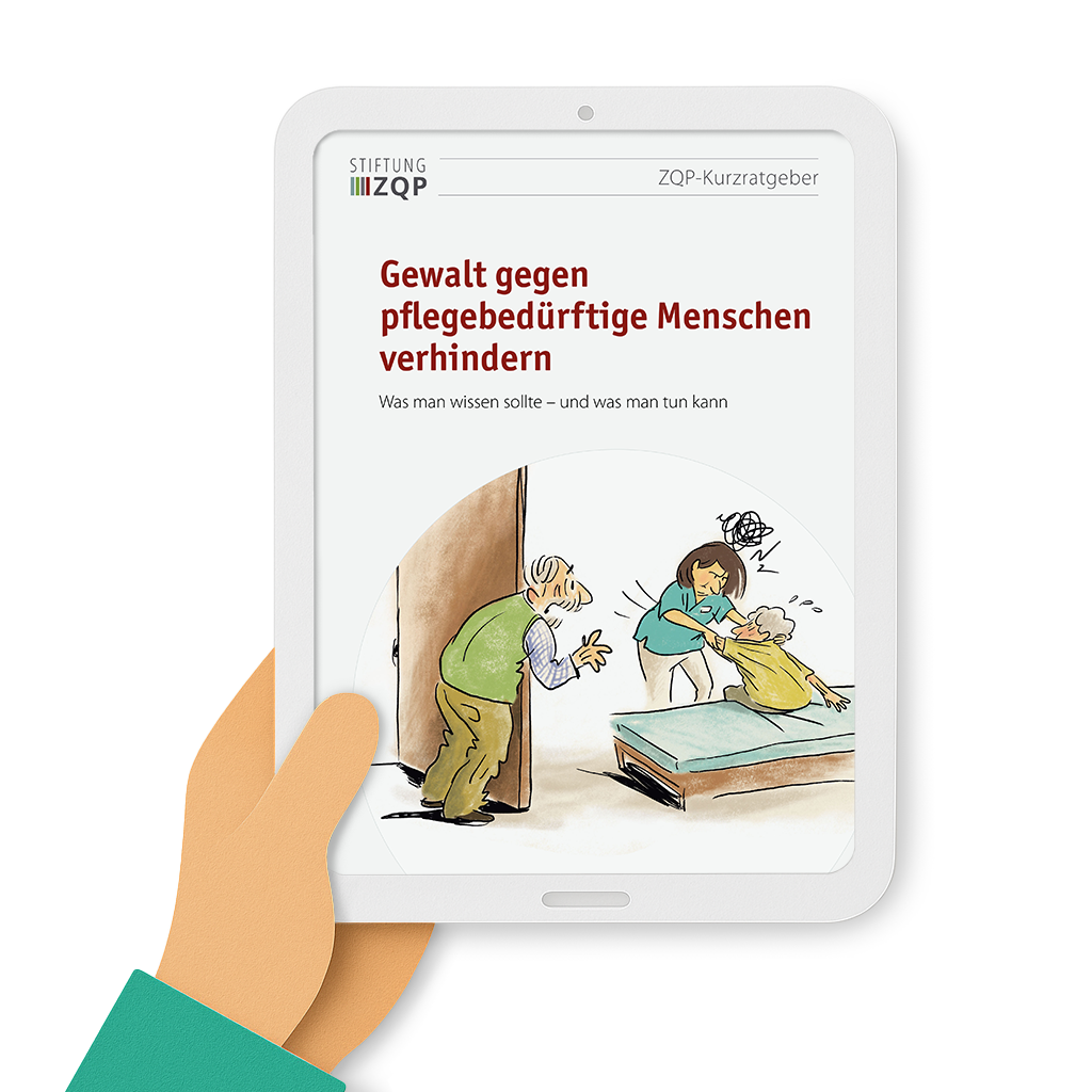 Gewalt gegen pflegebedürftige Menschen verhindern