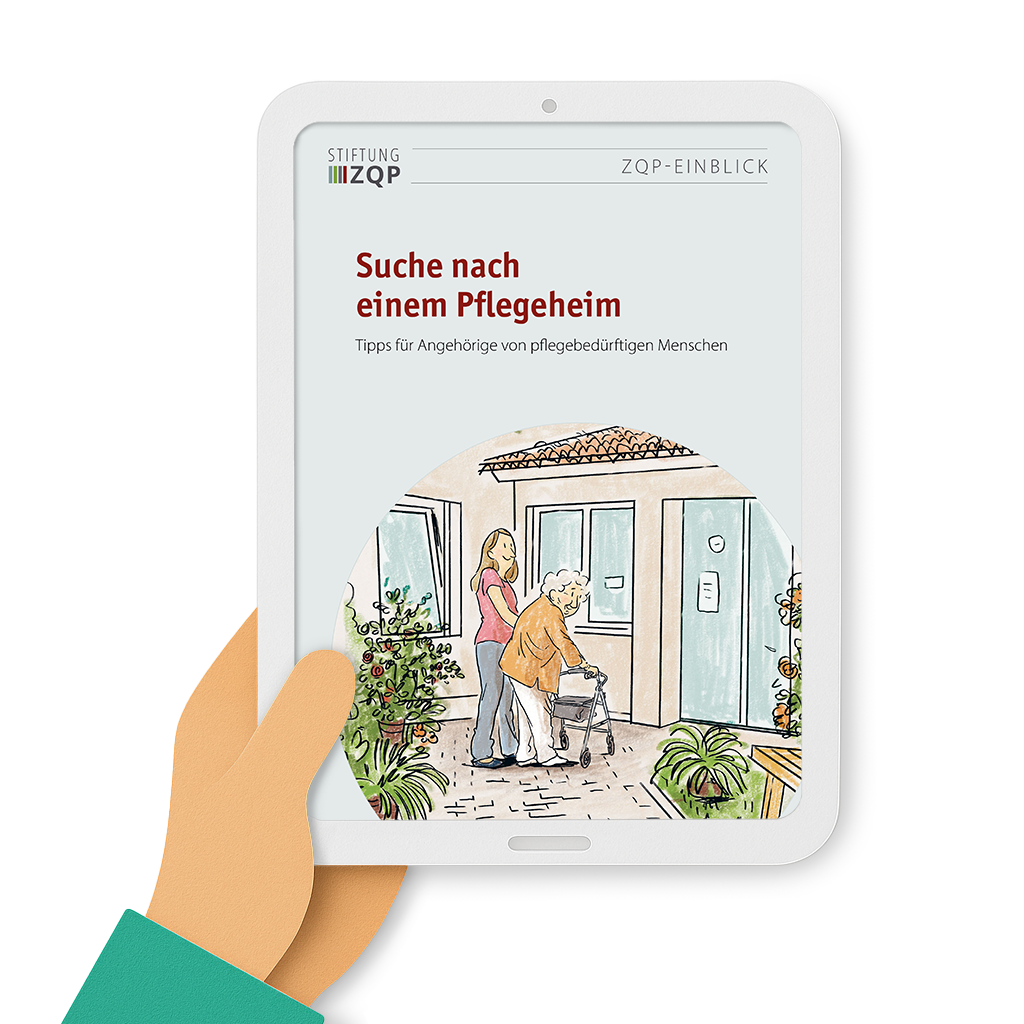 Suche nach einem Pflegeheim