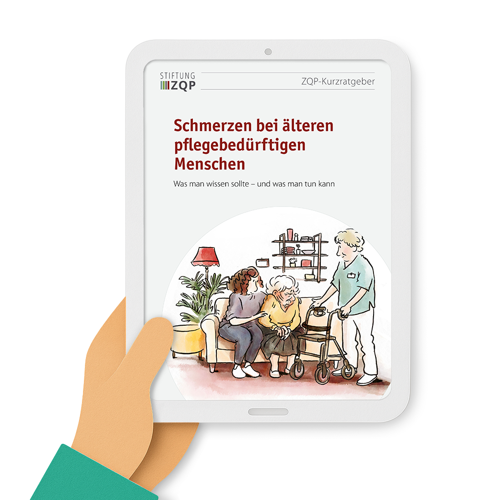 Schmerzen bei älteren pflegebedürftigen Menschen